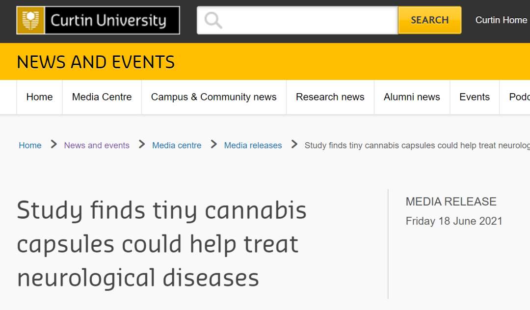 大麻胶囊或可帮助治疗阿尔茨海默病！(图1)