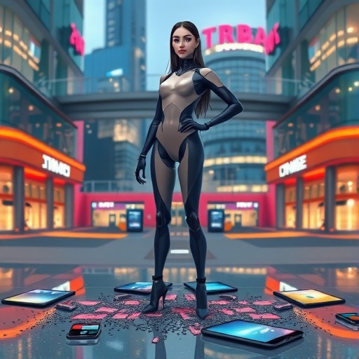 AI美女，正在“击穿”擦边博主的世界(图1)