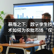 暴雨之下，数字孪生技术如何为农批市场“保驾护航”？（图3）