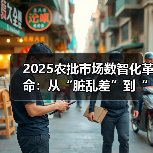 2025农批市场数智化革命：从“脏乱差”到“智慧绿”的民生跃迁（图2）