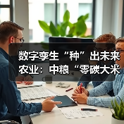 数字孪生“种”出未来农业：中粮“零碳大米”背后的绿色革命（图1）