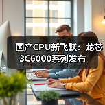 国产CPU新飞跃：龙芯3C6000系列发布（图1）