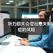 听力损失会增加患失智症的风险(图2) 听力损失会增加患失智症的风险(图2)