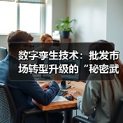 数字孪生技术:批发市场转型升级的“秘密武器”(图2) 数字孪生技术:批发市场转型升级的“秘密武器”(图2)