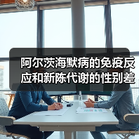 阿尔茨海默病的免疫反应和新陈代谢的性别差异(图1) 阿尔茨海默病的免疫反应和新陈代谢的性别差异(图1)