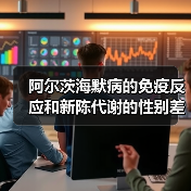 阿尔茨海默病的免疫反应和新陈代谢的性别差异(图4) 阿尔茨海默病的免疫反应和新陈代谢的性别差异(图4)