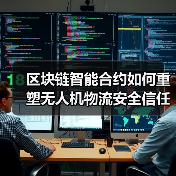区块链智能合约如何重塑无人机物流安全信任体系？（图1）
