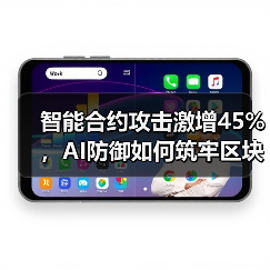 智能合约攻击激增45%,AI防御如何筑牢区块链安全防线?(图1) 智能合约攻击激增45%,AI防御如何筑牢区块链安全防线?(图1)