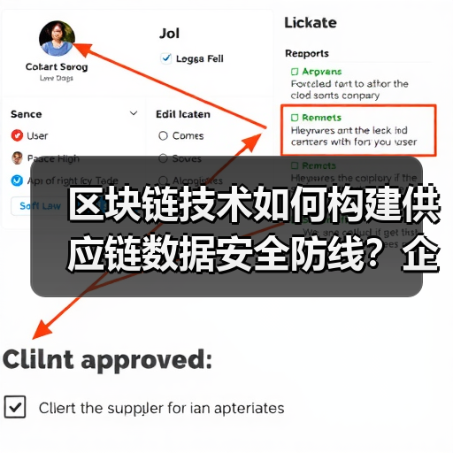 区块链技术如何构建供应链数据安全防线?企业转型关键(图4) 区块链技术如何构建供应链数据安全防线?企业转型关键(图4)