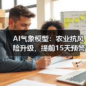 AI气象模型：农业抗风险升级，提前15天预警（图1）