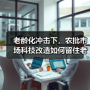 老龄化冲击下，农批市场科技改造如何留住老年客群？（图1）