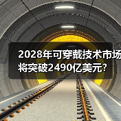2028年可穿戴技术市场将突破2490亿美元?(图1) 2028年可穿戴技术市场将突破2490亿美元?(图1)