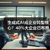 生成式AI成企业转型核心?40%大企业已布局(图2) 生成式AI成企业转型核心?40%大企业已布局(图2)