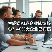 生成式AI成企业转型核心?40%大企业已布局(图3) 生成式AI成企业转型核心?40%大企业已布局(图3)