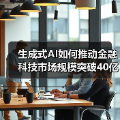 生成式AI如何推动金融科技市场规模突破40亿美元？（图1）