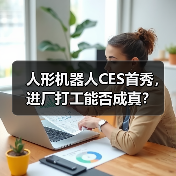人形机器人CES首秀,进厂打工能否成真?(图2) 人形机器人CES首秀,进厂打工能否成真?(图2)
