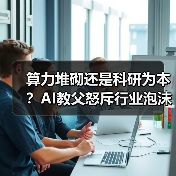 算力堆砌还是科研为本?AI教父怒斥行业泡沫(图1) 算力堆砌还是科研为本?AI教父怒斥行业泡沫(图1)