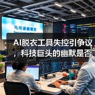 AI脱衣工具失控引争议,科技巨头的幽默是否越界?(图4) AI脱衣工具失控引争议,科技巨头的幽默是否越界?(图4)
