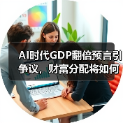 AI时代GDP翻倍预言引争议,财富分配将如何重塑?(图2) AI时代GDP翻倍预言引争议,财富分配将如何重塑?(图2)