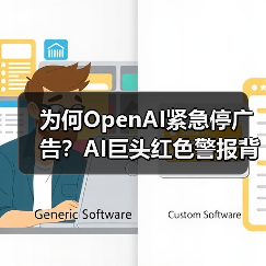 为何OpenAI紧急停广告?AI巨头红色警报背后真相(图2) 为何OpenAI紧急停广告?AI巨头红色警报背后真相(图2)