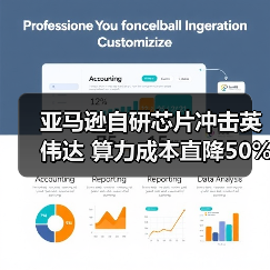 亚马逊自研芯片冲击英伟达 算力成本直降50%(图2) 亚马逊自研芯片冲击英伟达 算力成本直降50%(图2)