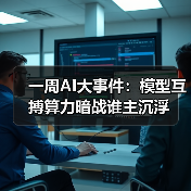 一周AI大事件:模型互搏算力暗战谁主沉浮(图1) 一周AI大事件:模型互搏算力暗战谁主沉浮(图1)