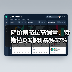 降价策略拉高销量，特斯拉Q3净利暴跌37%（图4）