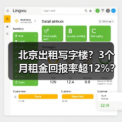 北京出租写字楼？3个月租金回报率超12%？（图2）
