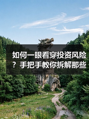 如何一眼看穿投资风险?手把手教你拆解那些藏在数字背后的秘密(图2) 如何一眼看穿投资风险?手把手教你拆解那些藏在数字背后的秘密(图2)