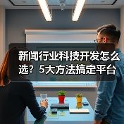新闻行业科技开发怎么选?5大方法搞定平台选择(图1) 新闻行业科技开发怎么选?5大方法搞定平台选择(图1)