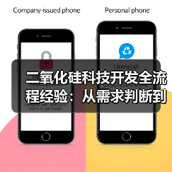 二氧化硅科技开发全流程经验：从需求判断到使用维护指南（图4）