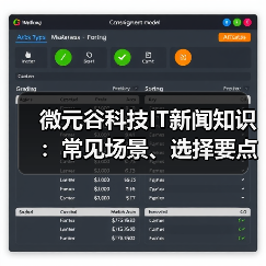 微元谷科技IT新闻知识：常见场景、选择要点与注意事项（图4）