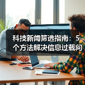 科技新闻筛选指南:5个方法解决信息过载问题(图2) 科技新闻筛选指南:5个方法解决信息过载问题(图2)