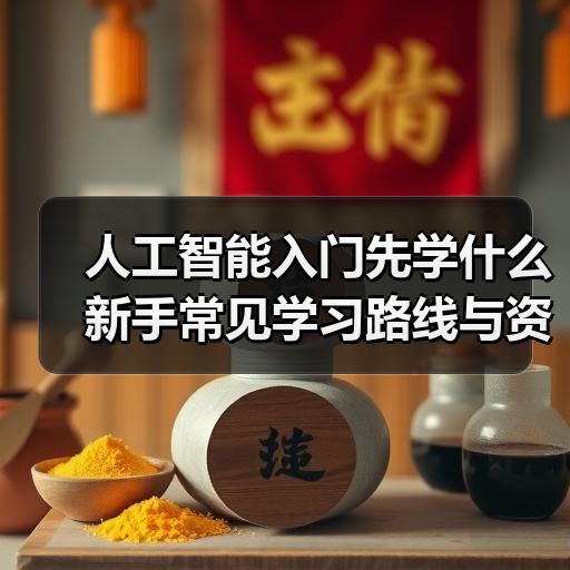 人工智能入门先学什么 新手常见学习路线与