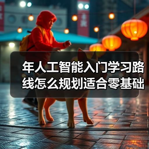 年人工智能入门学习路线怎么规划适合零基础